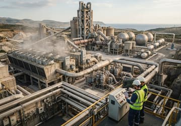 Цементные заводы могут помочь удалить углекислый газ из воздуха