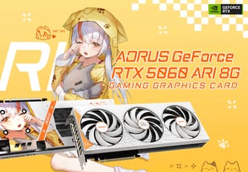 Эта GeForce RTX 5060 чудовищно огромна. Gigabyte представила Aorus GeForce RTX 5060 ARI 8G длиной почти 330 мм