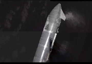 SpaceX показала уникальные кадры с орбиты как спутники Starlink помогают искать проблемы у Starship