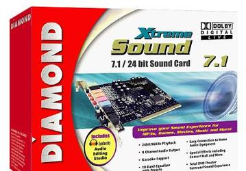 Xtreme Sound 7.1 и 7.1DDL — возвращение Diamond Multimedia на рынок звуковых карт
