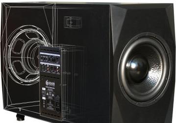 Студийные сабвуферы ADAM Sub20/Sub24: динамики 2x10"/2x12", диапазон частот от 19 Гц