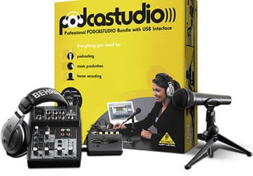 Набор для подкастинга и домашних студий Behringer PodcastStudio USB