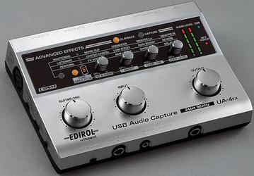 Audio/MIDI интерфейс EDIROL UA-4FX с эффект-процессором для мобильной записи