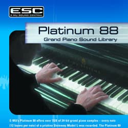 E-MU Platinum 88 - гранд пиано с объемом семплов 7 Гб для Emulator X/Proteus X
