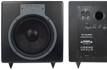 Студийный сабвуфер M-Audio Studiophile BX10s с 10-дюймовым динамиком и ножным выключателем
