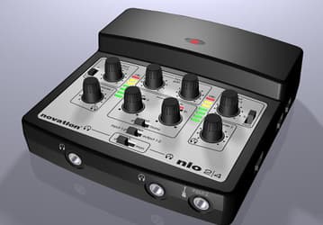 Интерфейс для DJ и мобильной звукозаписи Novation nio 2|4