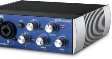 PreSonus AudioBox USB — звуковой USB-интерфейс с регулятором микса