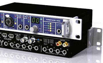 RME Fireface 400 - звуковой FireWire интерфейс в полурековом исполнении