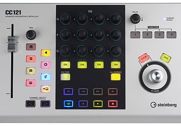 Steinberg CC121 Advanced Integration Controller — многофункциональный контроллер для Cubase 4