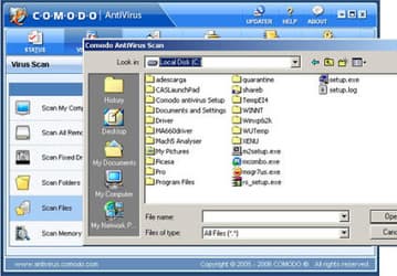 Антивирусы: Comodo AntiVirus v.4.1.150349.920
