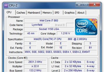 Диагностика: CPU-Z v.1.56