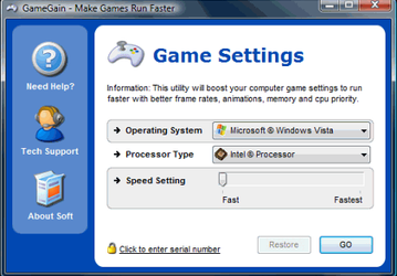 Настройщики: GameGain v.2.4.5.2010