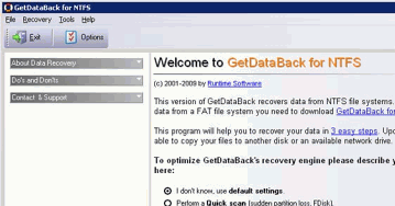 GetDataBack v.4.30 - мощная программа для восстановления удаленной информации