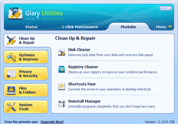 Утилиты: Glary Utilities v.2.26.0.956