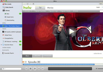 Медиаплееры: Miro v.3.0.3