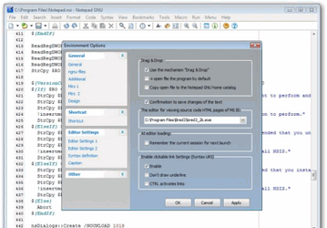 Текстовые редакторы: Notepad GNU v.2.2.8.27