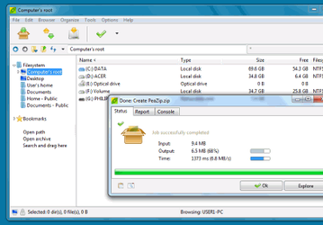 Архиваторы: PeaZip v.2.9.1