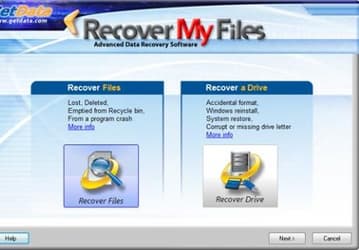 Восстановление данных: Recover My Files v.4.6.8.991