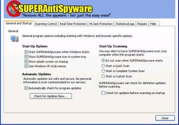 Антивирусы: SUPERAntiSpyware v.4.41.1000