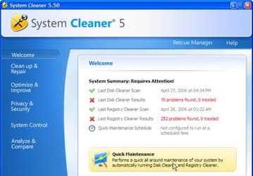 Чистильщики: System Cleaner v.5.91c