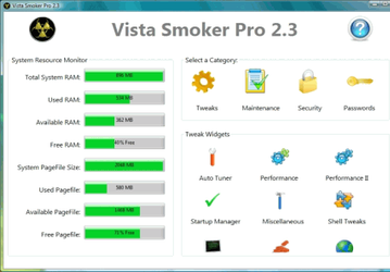Настройщики: Vista Smoker Pro v.2.3