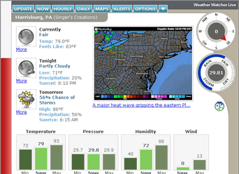 Утилиты: Weather Watcher Live v.7.0.27