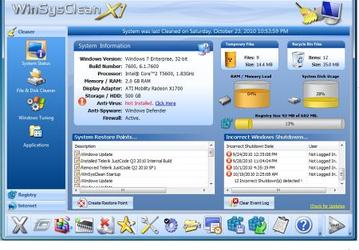 Чистильщики: WinSysClean X1 v.11.01