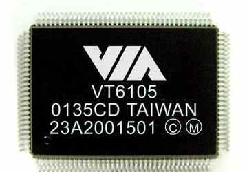 Новый 3-in-1 Fast Ethernet контроллер Rhine III VT6105 от VIA