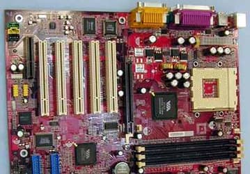 KT333 плата от MSI