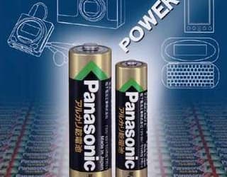 Новые щелочные батарейки от Panasonic