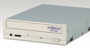 40х скоростной CD-RW привод от Plextor