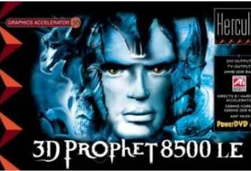 3D Prophet FDX 8500 LE от Hercules, официально