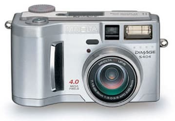 4-мегапиксельная DiMAGE S404 от Minolta