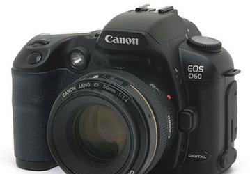 Полупрофессиональная камера EOS-D60 от Canon