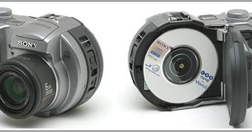 MVC-CD250 и MVC-CD400 от Sony: пишем фото на 8 см CD-R/RW