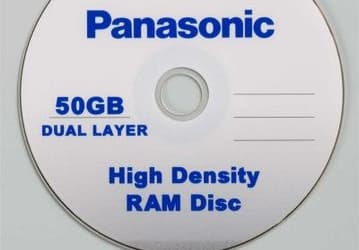 CeBIT 2002, Panasonic: голубой лазер в действии