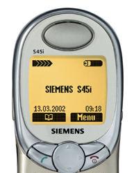 CeBIT 2002: новый телефон S45i от Siemens