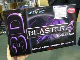 GeForce4 MX420 плата от Creative