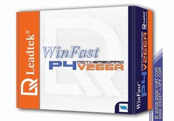 CeBIT 2002: P4X266A плата WinFast P4V266A от Leadtek
