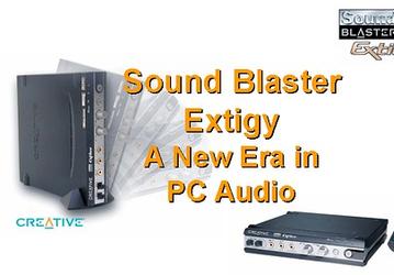 Пресс-конференция Creative: SoundBlaster Extigy – официально в России