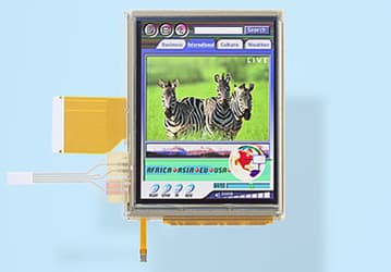 3,5-дюймовая полупрозрачная TFT LCD панель от NEC для новых PDA
