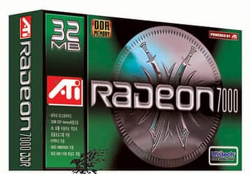Radeon 7000 DDR карты от Unitec