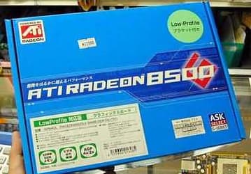 Низкопрофильная RADEON 8500LE карта AP64DL