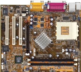 nForce-220D плата от ASUS