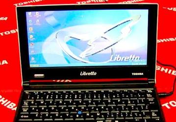 Новые модели Libretto на Crusoe TM5800 от Toshiba