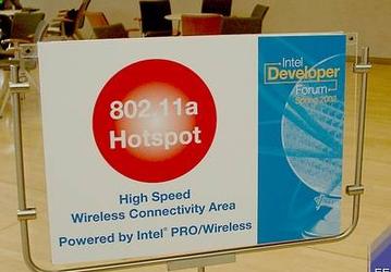 Фото дня, IDF Munich 2002: Achtung!!! Übertragungsrate 55 Mbps !!!