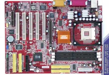 SiS645DX плата 645E Max2-LRU от MSI