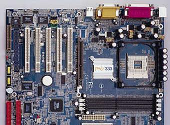Плата P4PB на чипсете Apollo P4X333 от VIA