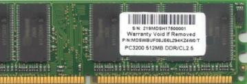 Новые DDR400 модули от TwinMOS