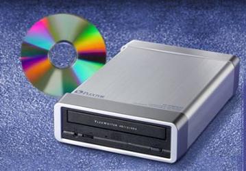 40x скоростной USB 2.0 внешний CD-RW от Plextor
